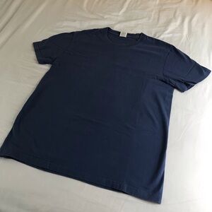 Royal Navy Blue Cotton T-Shirt